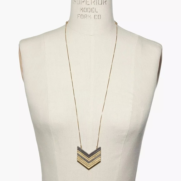 Madewell Arrowstack Necklace - Picture 2 of 7